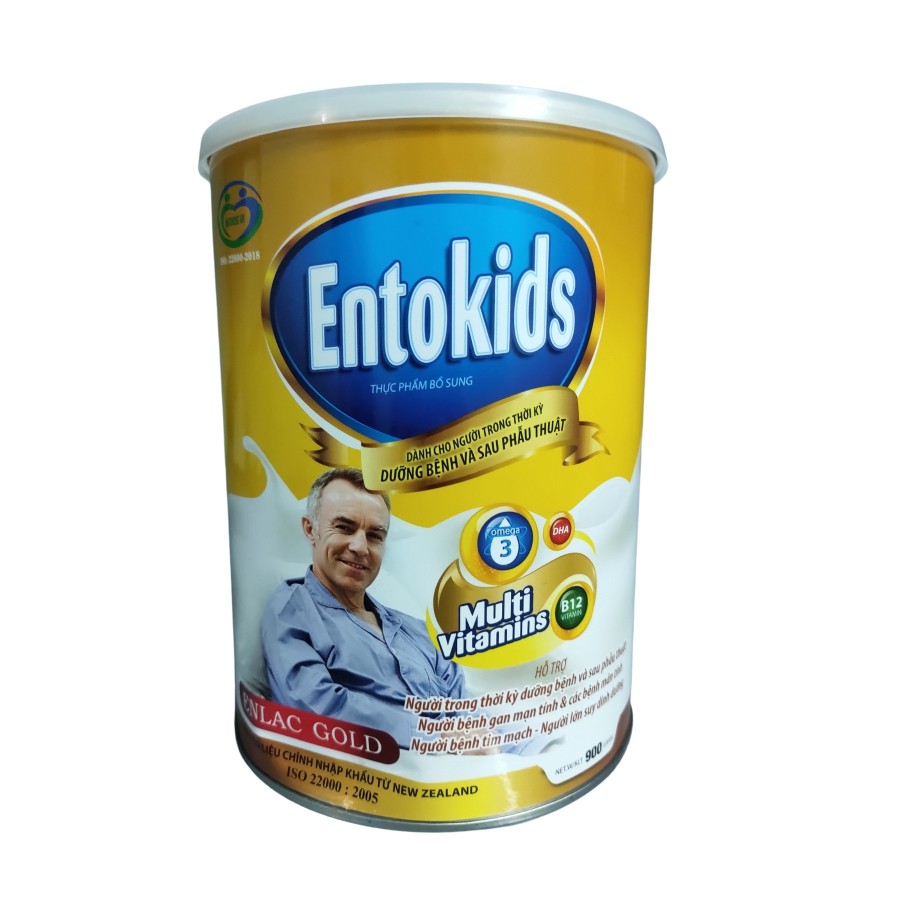 Sữa Entokids Enlac Gold 900 gam
