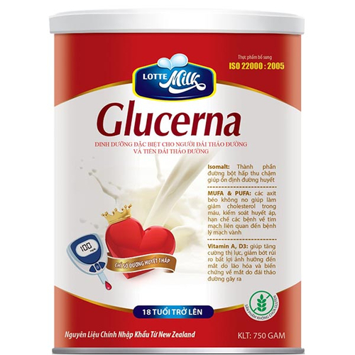 Sữa Lotte Milk  Glucerna 750 gam